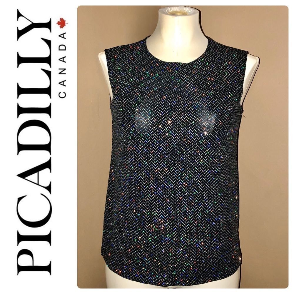 Picadilly Sleeveless Formal Blouse